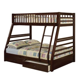 Acme Furniture Jason Espresso Twin Over Full Drawer Bunk Bed