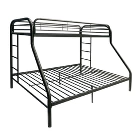 Acme Furniture Tritan Black Twin XL Over Queen Bunk Bed