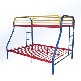 Acme Furniture Tritan Rainbow Twin Over Full Bunk Bed