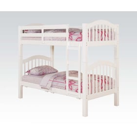 Acme Furniture Heartland White Twin Over Twin Bunk Bed