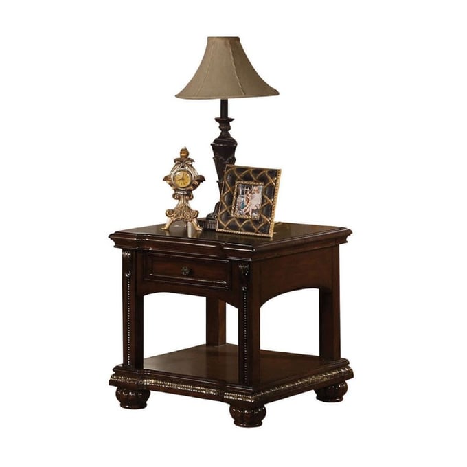 Acme Furniture Anondale Cherry End Table ACM-10323