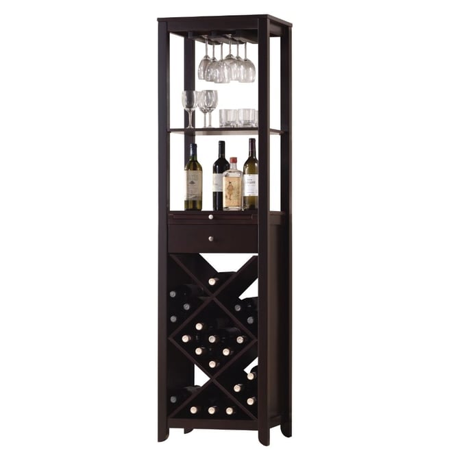 Acme Furniture Casey Wenge Wine Cabinet ACM-12244