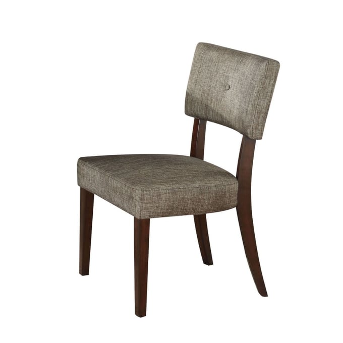 2 Acme Furniture Drake Gray Espresso Side Chairs ACM-16252