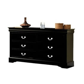 Acme Furniture Louis Philippe III Black Dresser