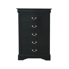 Acme Furniture Louis Philippe III Black Chest