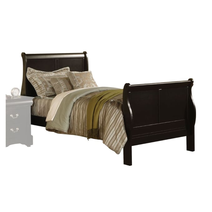 Acme Furniture Louis Philippe III Black Twin Bed ACM-19510T