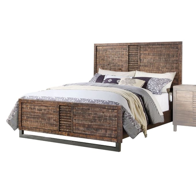 Acme Furniture Andria Reclaimed Oak Queen Bed ACM-21290Q