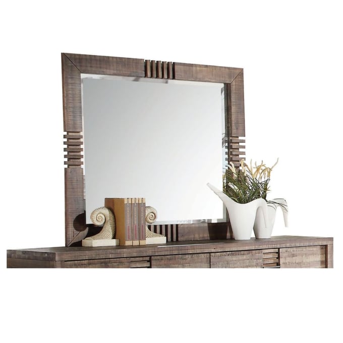 Acme Furniture Andria Reclaimed Oak Mirror ACM-21294