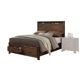 Acme Furniture Merrilee Oak King Storage Bed