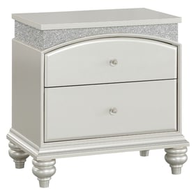 Acme Furniture Maverick Platinum Nightstand