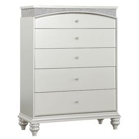 Acme Furniture Maverick Platinum 5 Drawers Chest