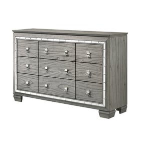 Acme Furniture Antares Light Gray Oak Dresser