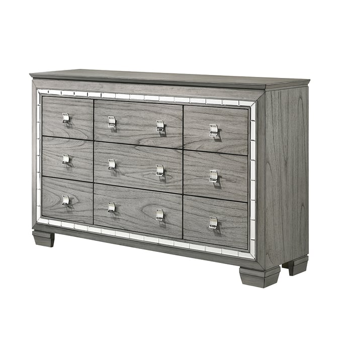 Acme Furniture Antares Light Gray Oak Dresser ACM-21825