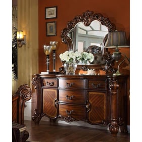 Acme Furniture Vendome Cherry Dresser And Mirror