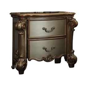 Acme Furniture Vendome Gold Patina Nightstand