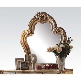 Acme Furniture Dresden Gold Patina Bone Mirror