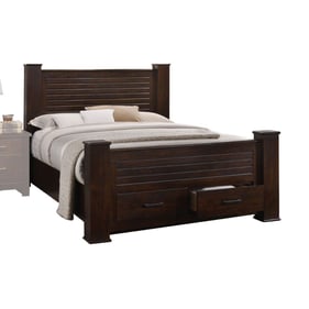 Acme Furniture Panang Mahogany King Storage Bed