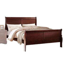 Acme Furniture Louis Philippe Cherry Twin Bed