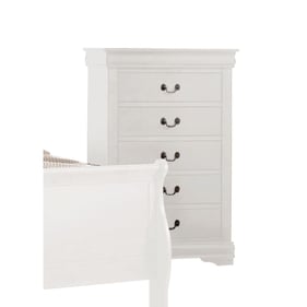 Acme Furniture Louis Philippe White Chest