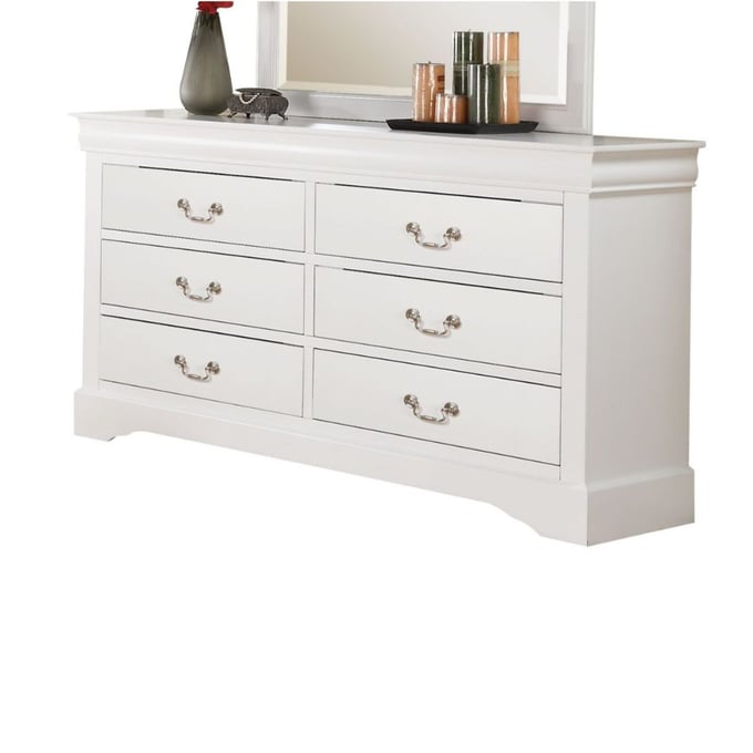 Coaster Louis Philippe White Dresser