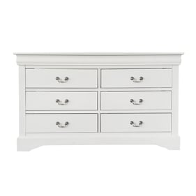 Acme Furniture Louis Philippe III White Dresser