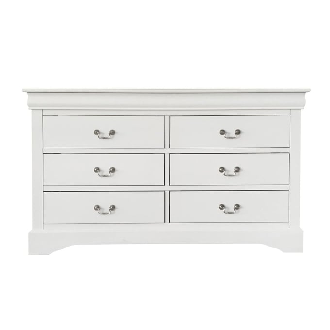 Acme Furniture Louis Philippe III White Dresser ACM-24505