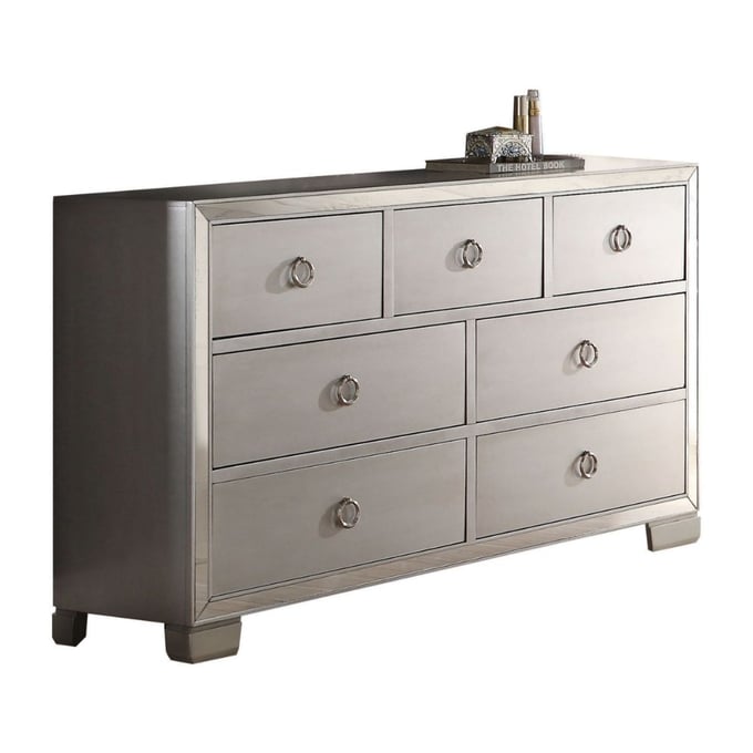 Acme Furniture Voeville II Platinum Dresser ACM-24845