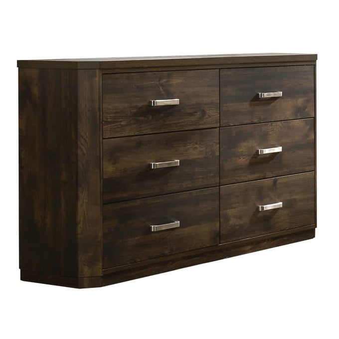 Acme Furniture Elettra Rustic Walnut Dresser ACM-24855