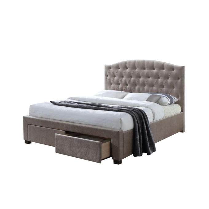 Acme Furniture Denise Mink King Storage Bed ACM-25667EK