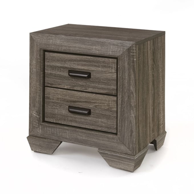 Acme Furniture Lyndon Weathered Gray Nightstand ACM-26023