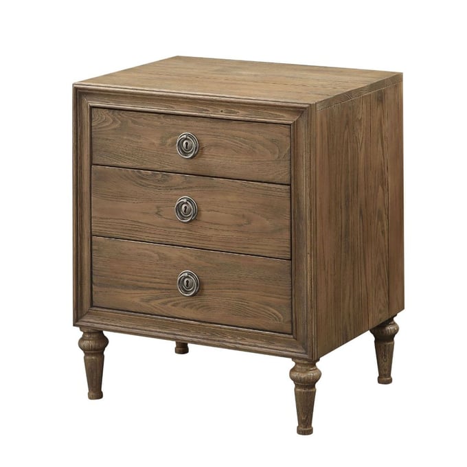 Acme Furniture Inverness Reclaimed Oak Nightstand ACM-26093