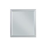Acme Louis Philippe Mirror in Real White 24504