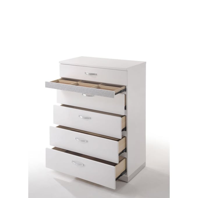 Acme Furniture Naima II White High Gloss Chest ACM-26776