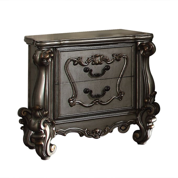 Acme Furniture Versailles Antique Platinum Nightstand ACM-26843