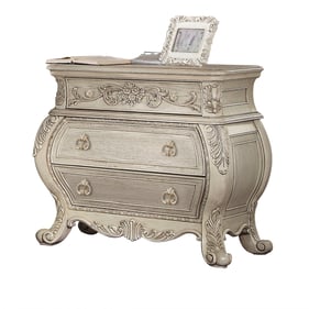 Acme Furniture Ragenardus Antique White Nightstand