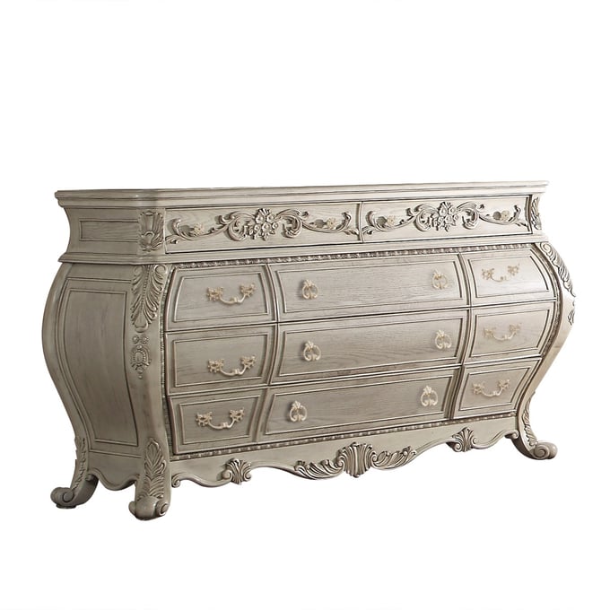 Acme Furniture Ragenardus Antique White Dresser ACM-27015