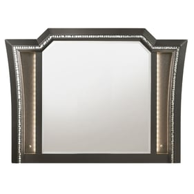 Acme Furniture Kaitlyn Metallic Gray LED Mirror