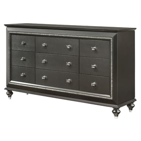 Acme Furniture Kaitlyn Metallic Gray Dresser