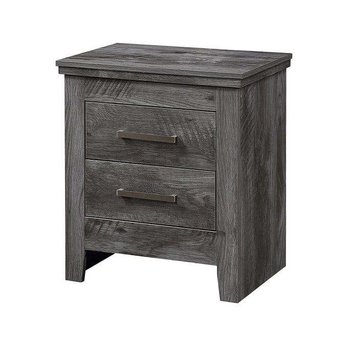 Acme Furniture Vidalia Rustic Gray Oak Nightstand ACM-27323