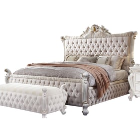 Acme Furniture Picardy Antique Pearl King Bed