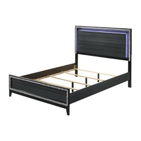 Acme Furniture Haiden Weathered Black King Bed