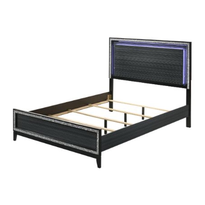 Acme Furniture Haiden Weathered Black King Bed ACM-28427EK