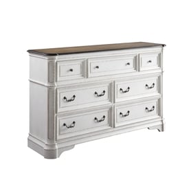 Acme Furniture Florian Antique White Oak Dresser