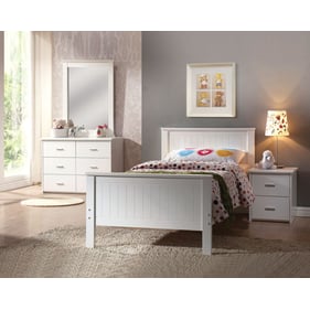 Acme Furniture Bungalow White Twin Bed