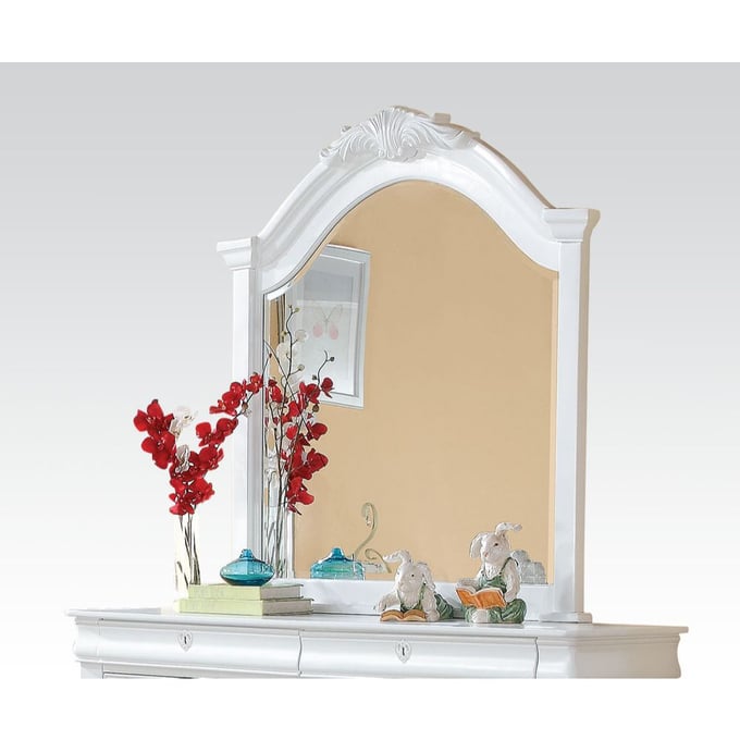 Acme Lacey White Mirror