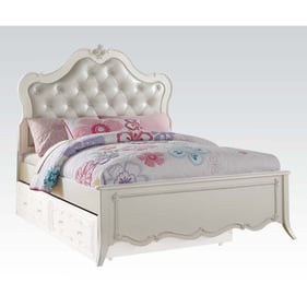 Acme Furniture Edalene Pearl White Twin Bed