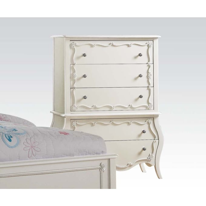 Acme Furniture Edalene Pearl White Chest ACM-30515