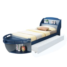 Acme Furniture Neptune II Gray Navy Twin Bed