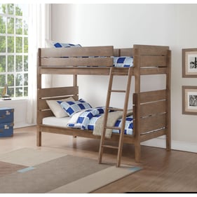 Acme Furniture Ranta Antique Oak Bunk Bed