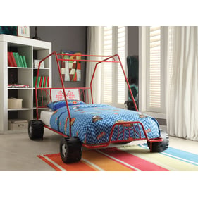 Acme Furniture Xander Red Twin Bed